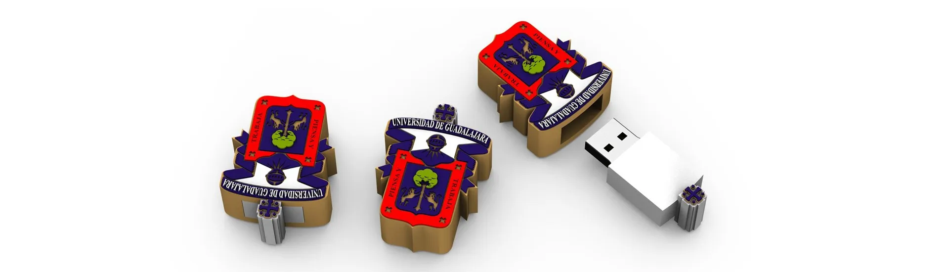 Memorias USB custom promocionales